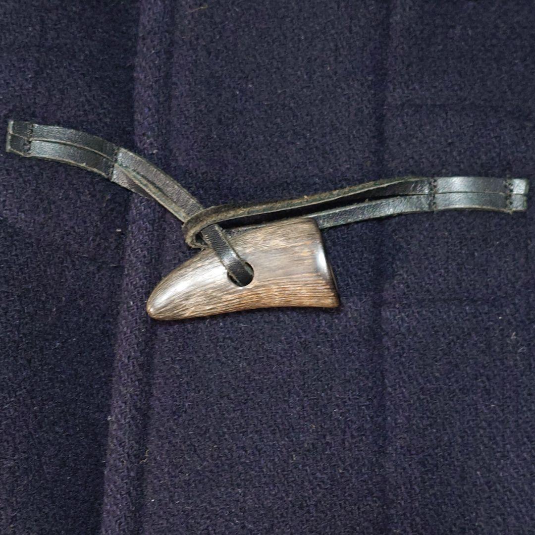 希少✨トゥモローランド ウール混 ダッフルコート 水牛トグル 英国製 ネイビー