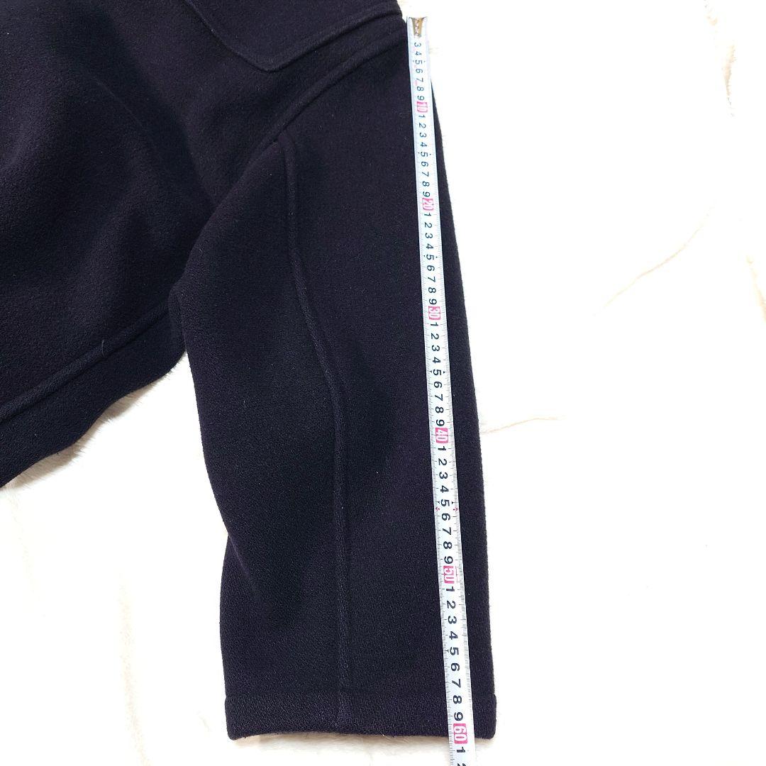 希少✨トゥモローランド ウール混 ダッフルコート 水牛トグル 英国製 ネイビー