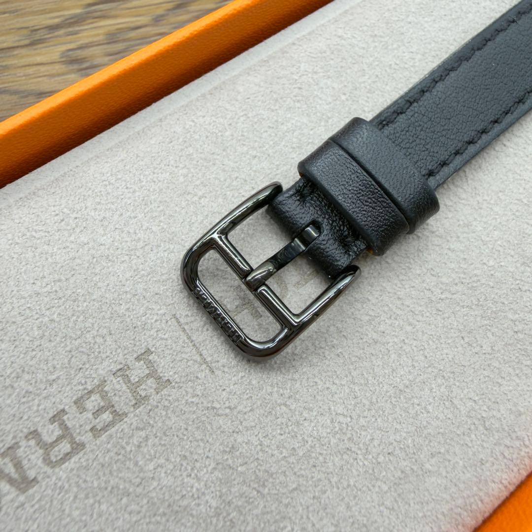 2997 ほぼ未使用　Apple Watch エルメス　ブラックドゥブルトゥール