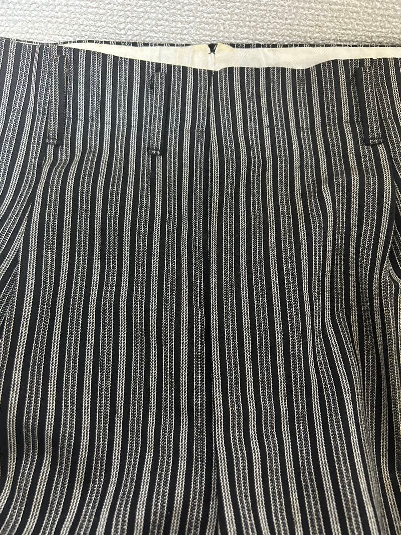 h*a様 50s 60s ヴィンテージ　スラックス　ストライプ　アルミタロンジッ