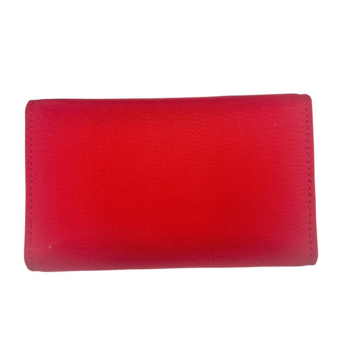 【⭐️PRADA⭐️】新品 プラダ ナイロン キーケース 6連 三角ロゴ レッド