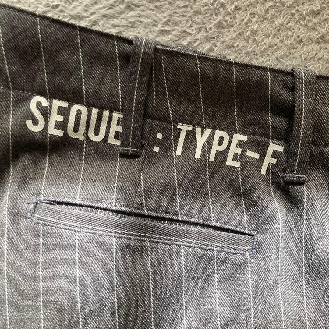 sequel ストライプパンツ