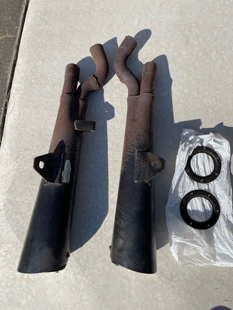 スーパートラップ Vmax1200 マフラー スリップオン