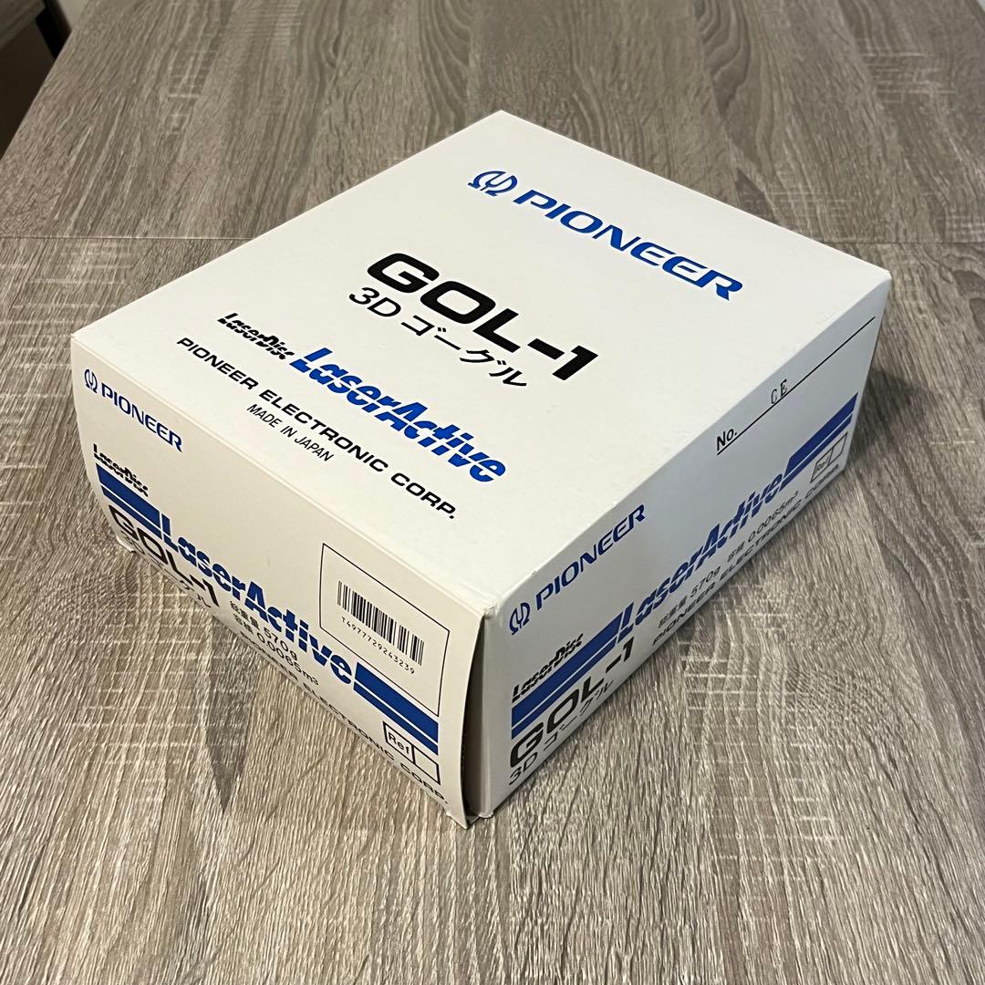 Pioneer パイオニア GOL-1 レーザーアクティブ 3dゴーグル