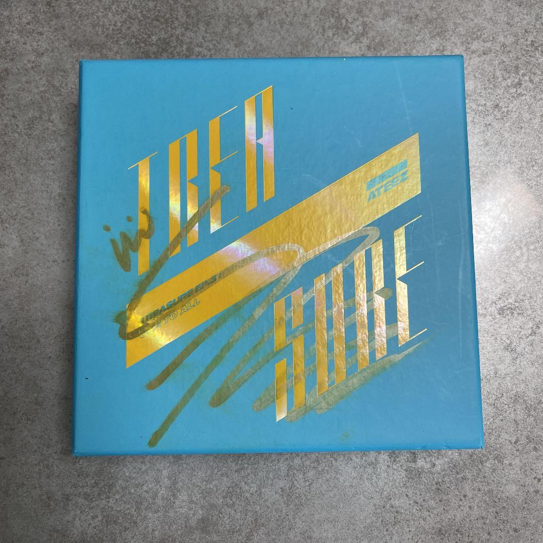 ATEEZ ミンギ サイン入りCD ⚠︎BOXのみ