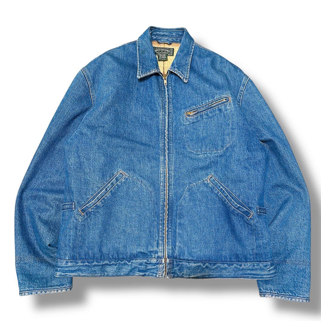 ジャケット・アウター 80's Vintage Polo Country denim jacket