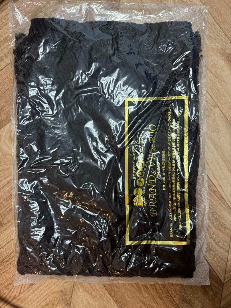 ヴィトン エシャルプ ロゴマニア マフラー ウール×シルク ブラック