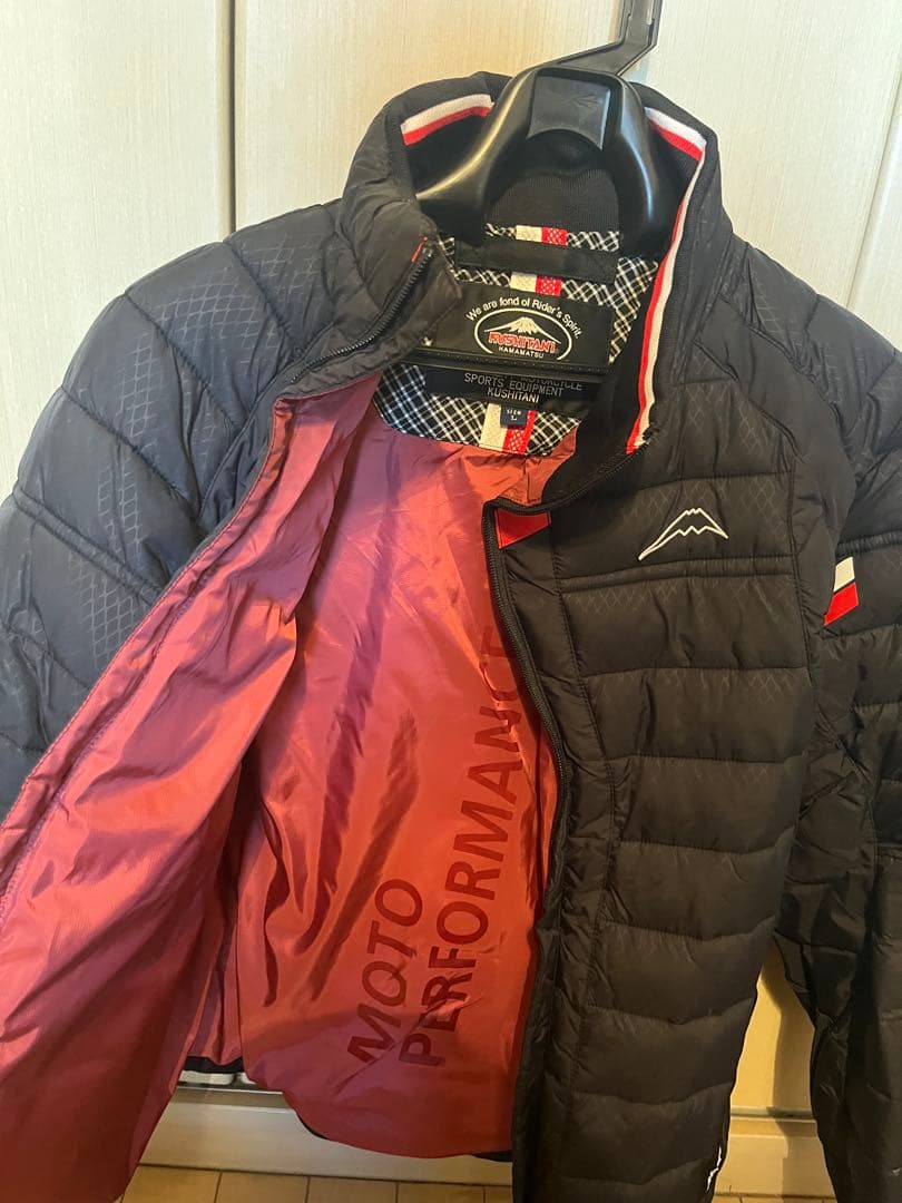 【美品】希少　クシタニ ウインター　アキュートジャケット　赤　Ｌサイズ　防風防水