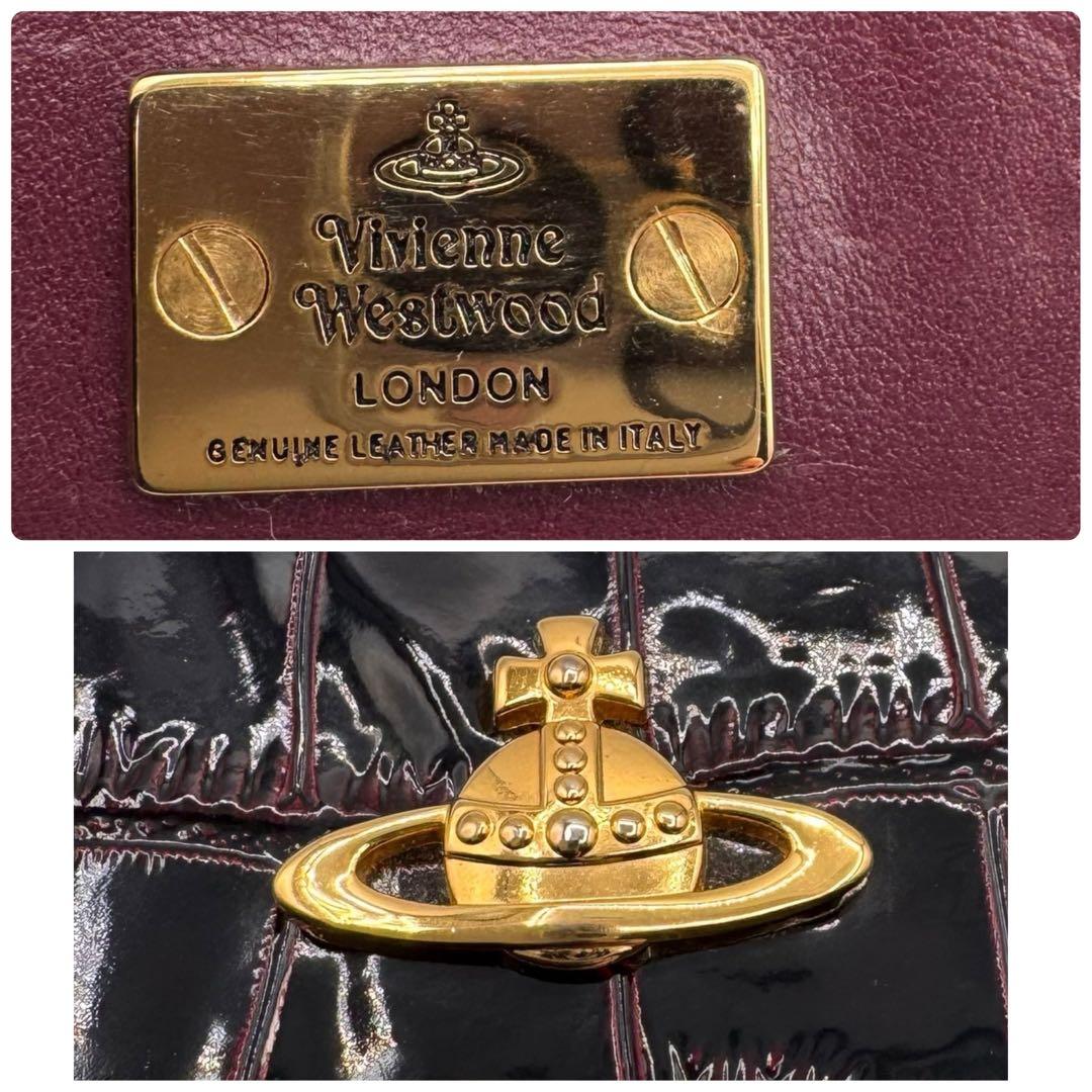 Vivienne Westwood キーケース 6連 クロコ型押し オーブ