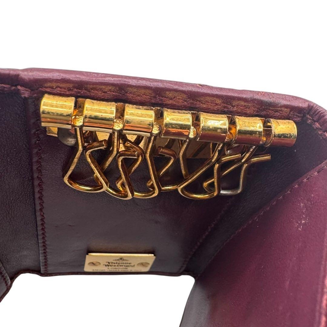Vivienne Westwood キーケース 6連 クロコ型押し オーブ