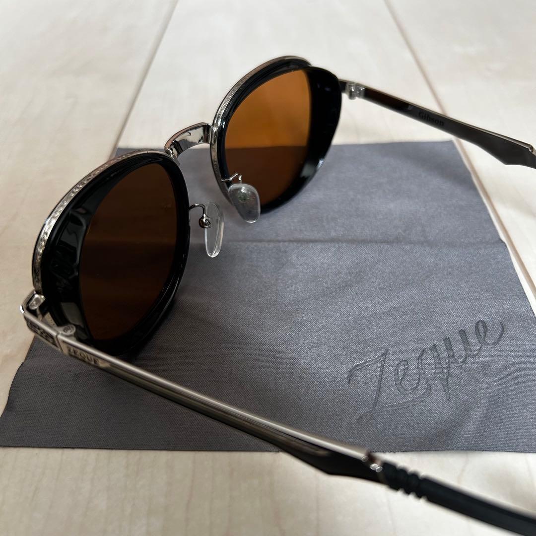 ZEQUE Gibson F-2122 タレックス偏光レンズ ラスターオレンジ