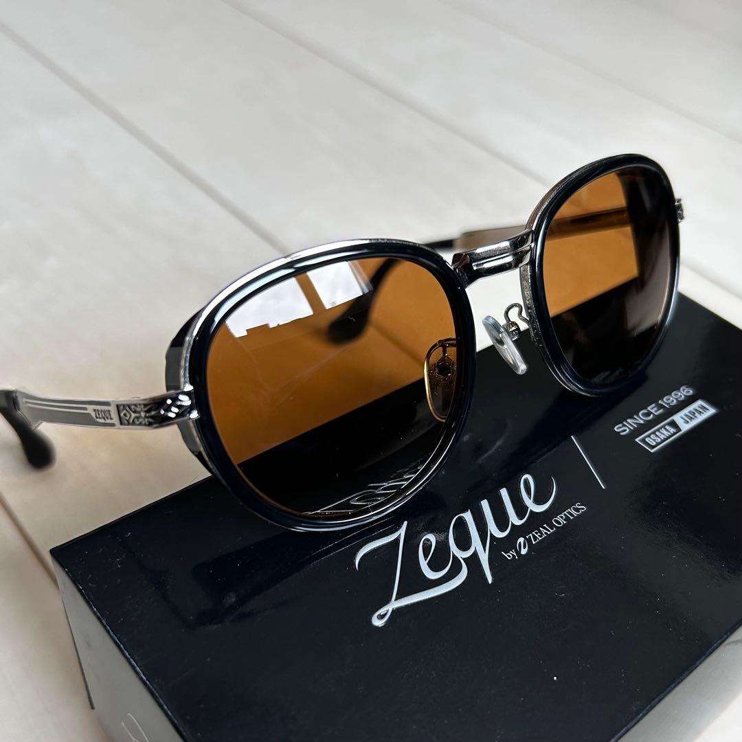 ZEQUE Gibson F-2122 タレックス偏光レンズ ラスターオレンジ