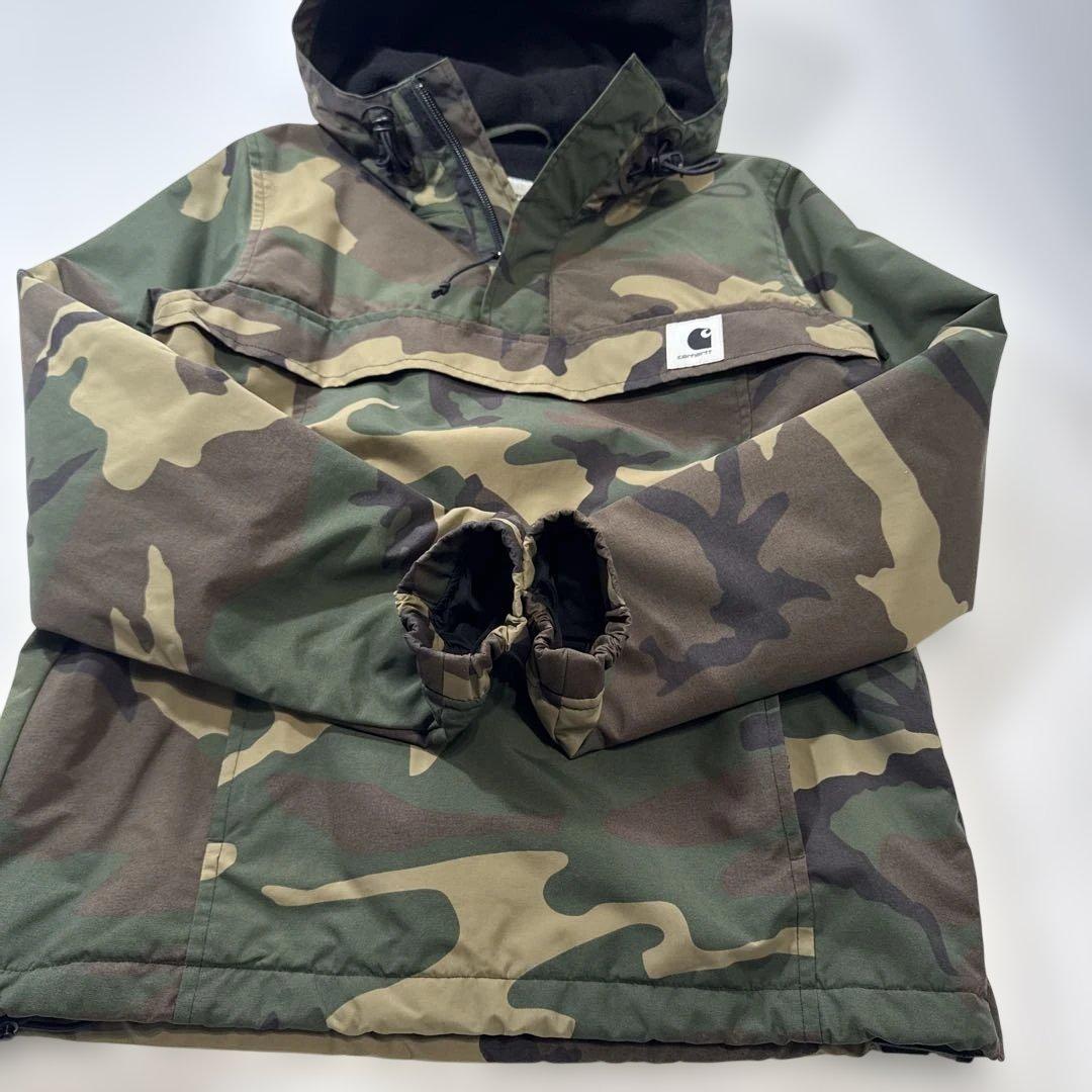 CARHARTT WIP W' NIMBUS プルオーバー カモ XS 美品　冬