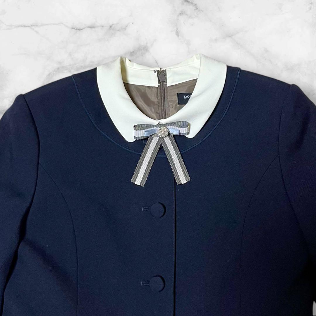 【極美品】pom ponette ボレロ　　ワンピース　アンサンブル 160卒服