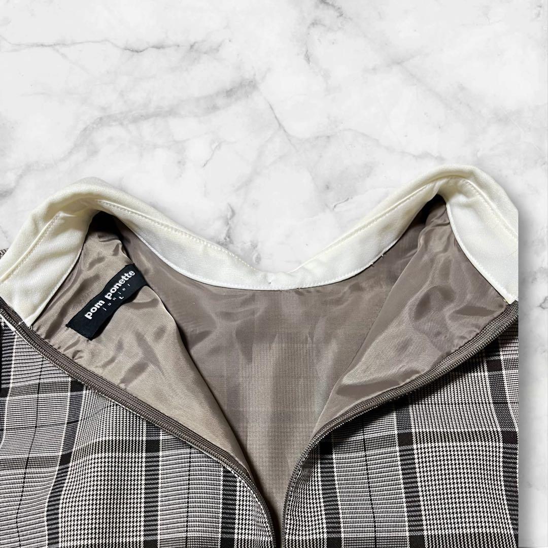 【極美品】pom ponette ボレロ　　ワンピース　アンサンブル 160卒服