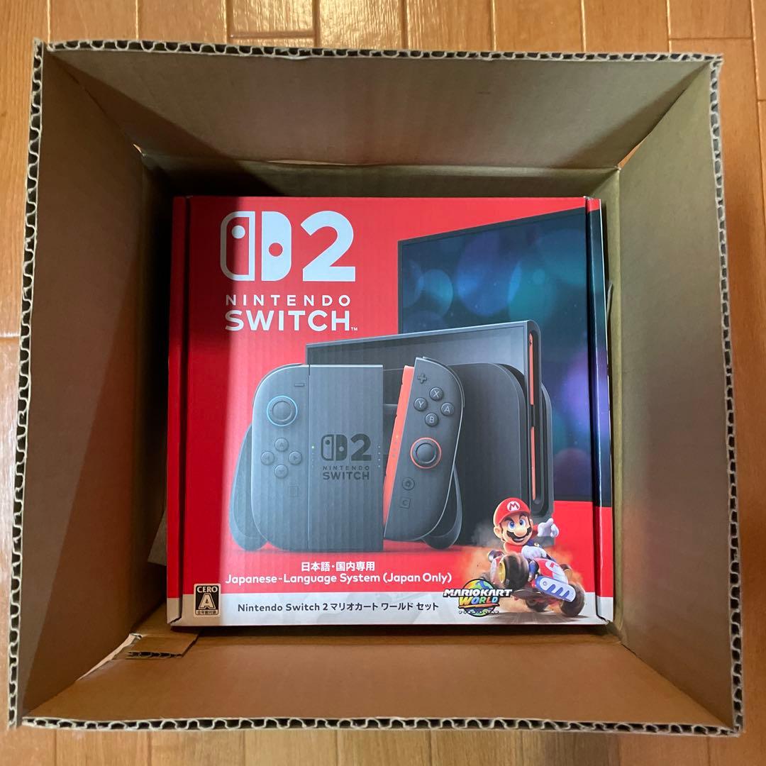 新品未開封　Nintendo Switch2 マリオカート ワールド セット