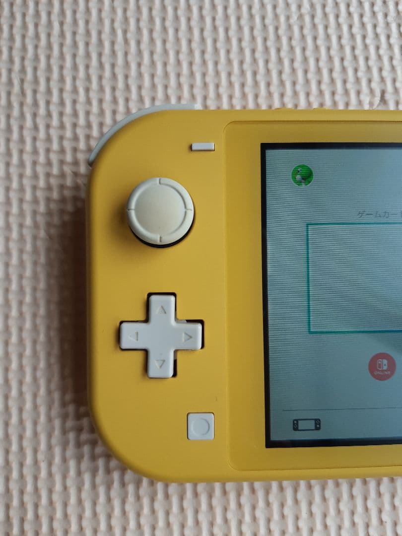 ジャンク　Nintendo Switch Lite イエロー　本体