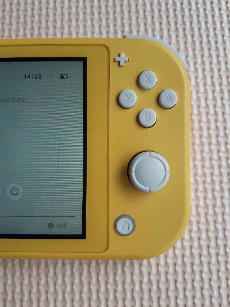 ジャンク　Nintendo Switch Lite イエロー　本体