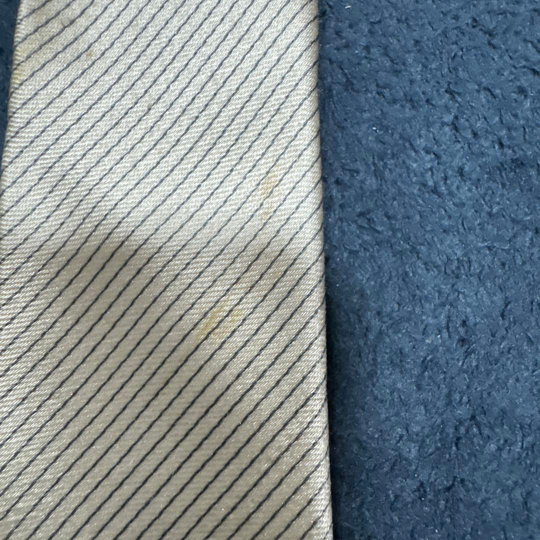 Dior シルク ネクタイ 日本製 クリーム色