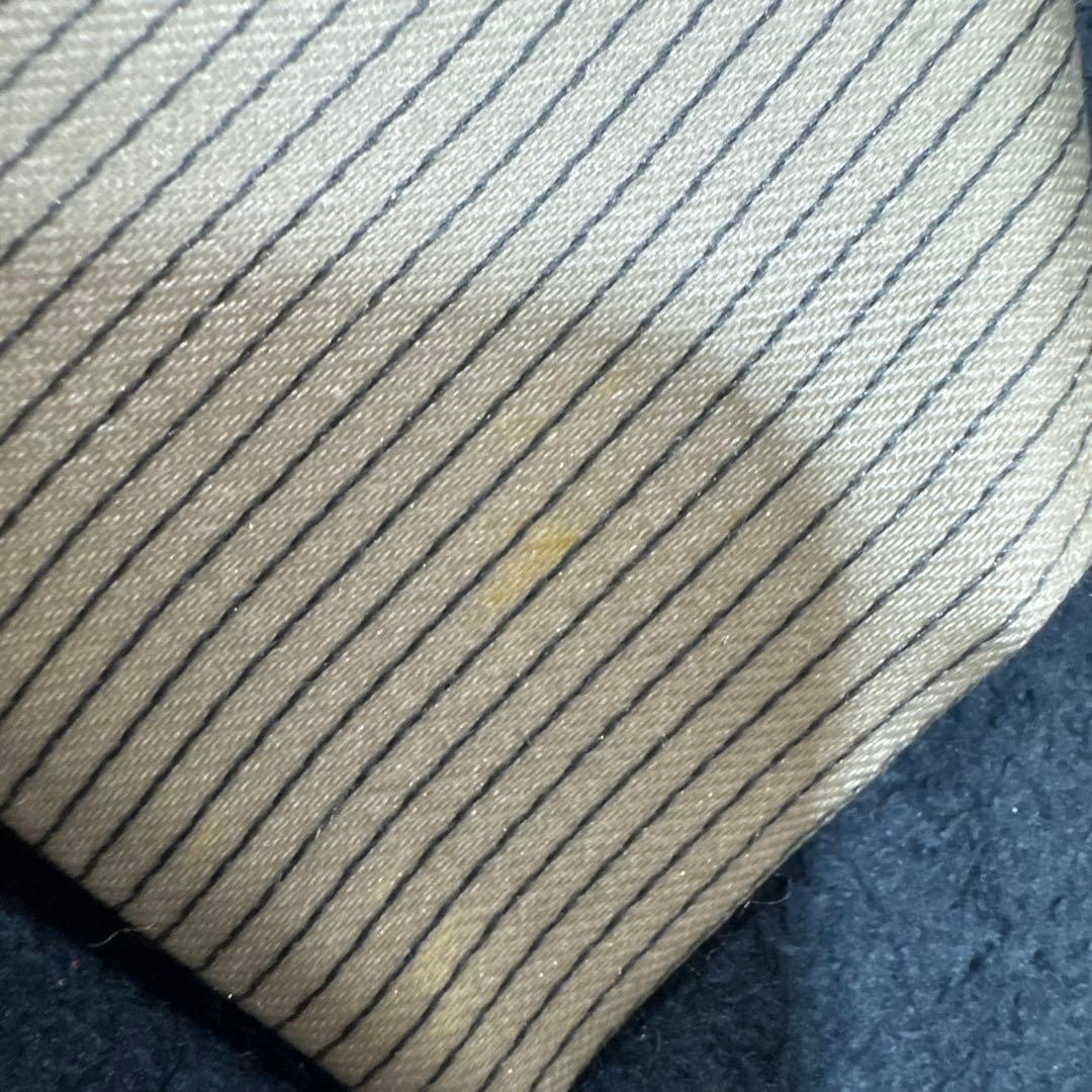 Dior シルク ネクタイ 日本製 クリーム色