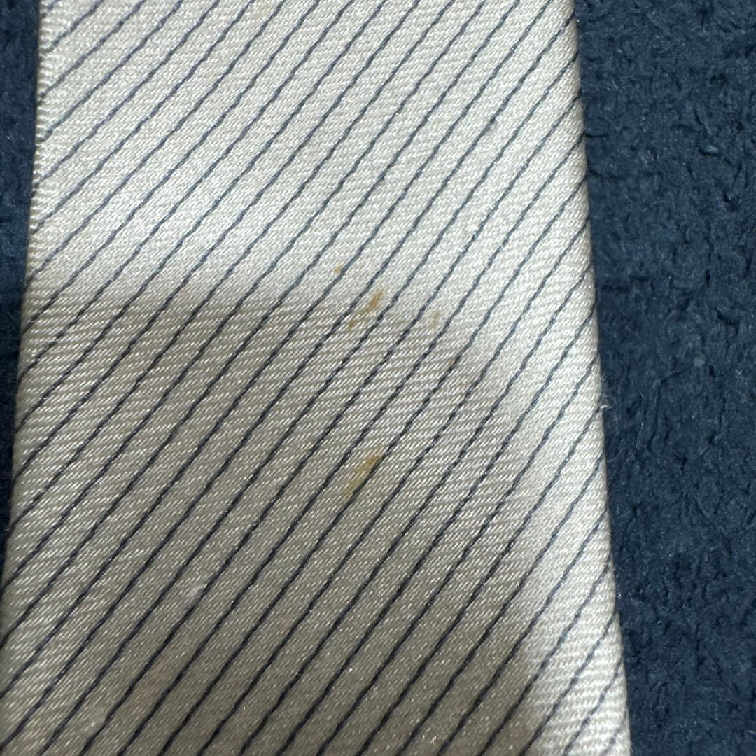 Dior シルク ネクタイ 日本製 クリーム色