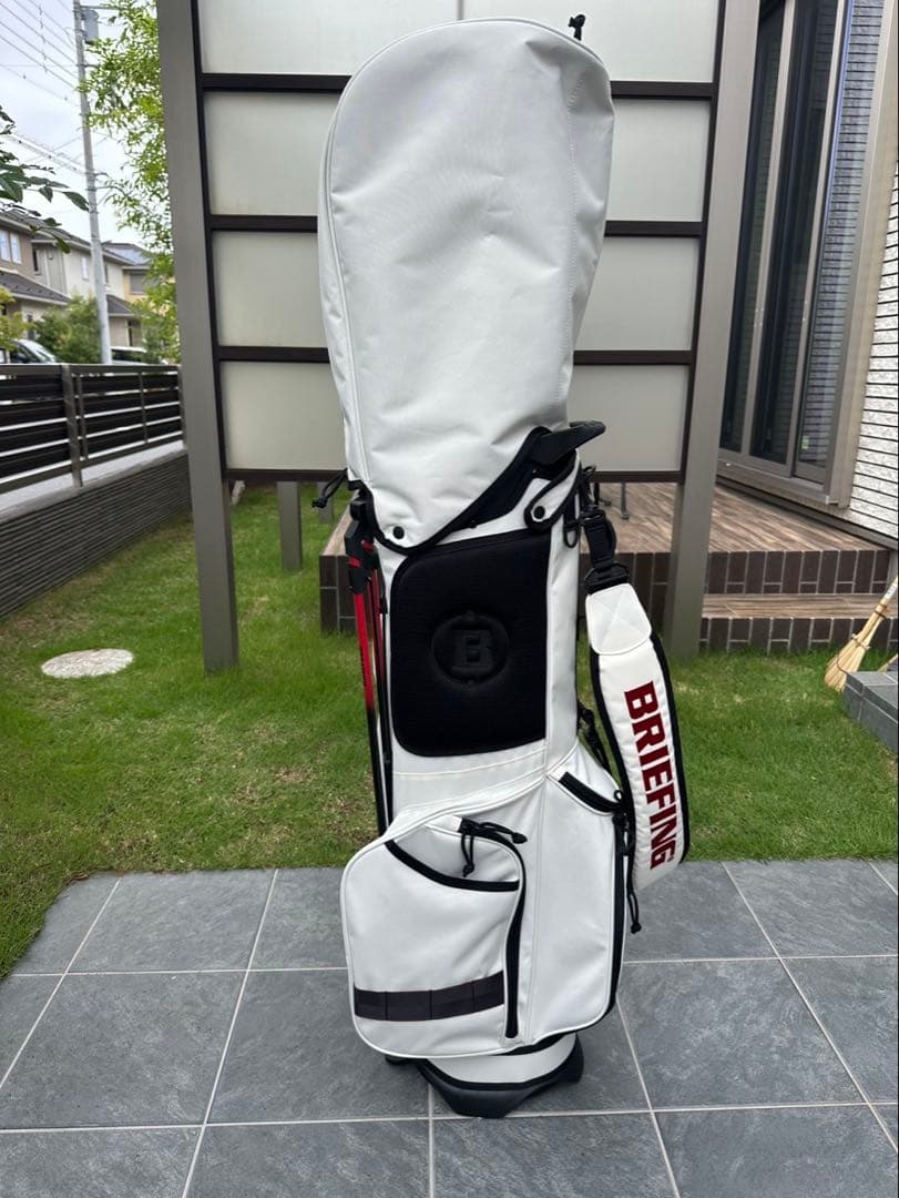 BRIEFING ゴルフバッグ ホワイト