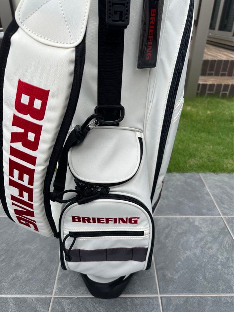 BRIEFING ゴルフバッグ ホワイト