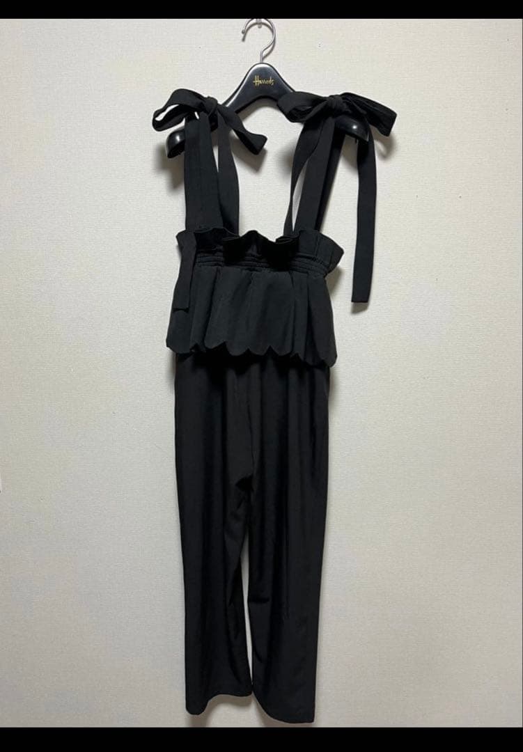 美品Bibiy.MELINDA SUSPENDERPANTSメリンダサスペンダー