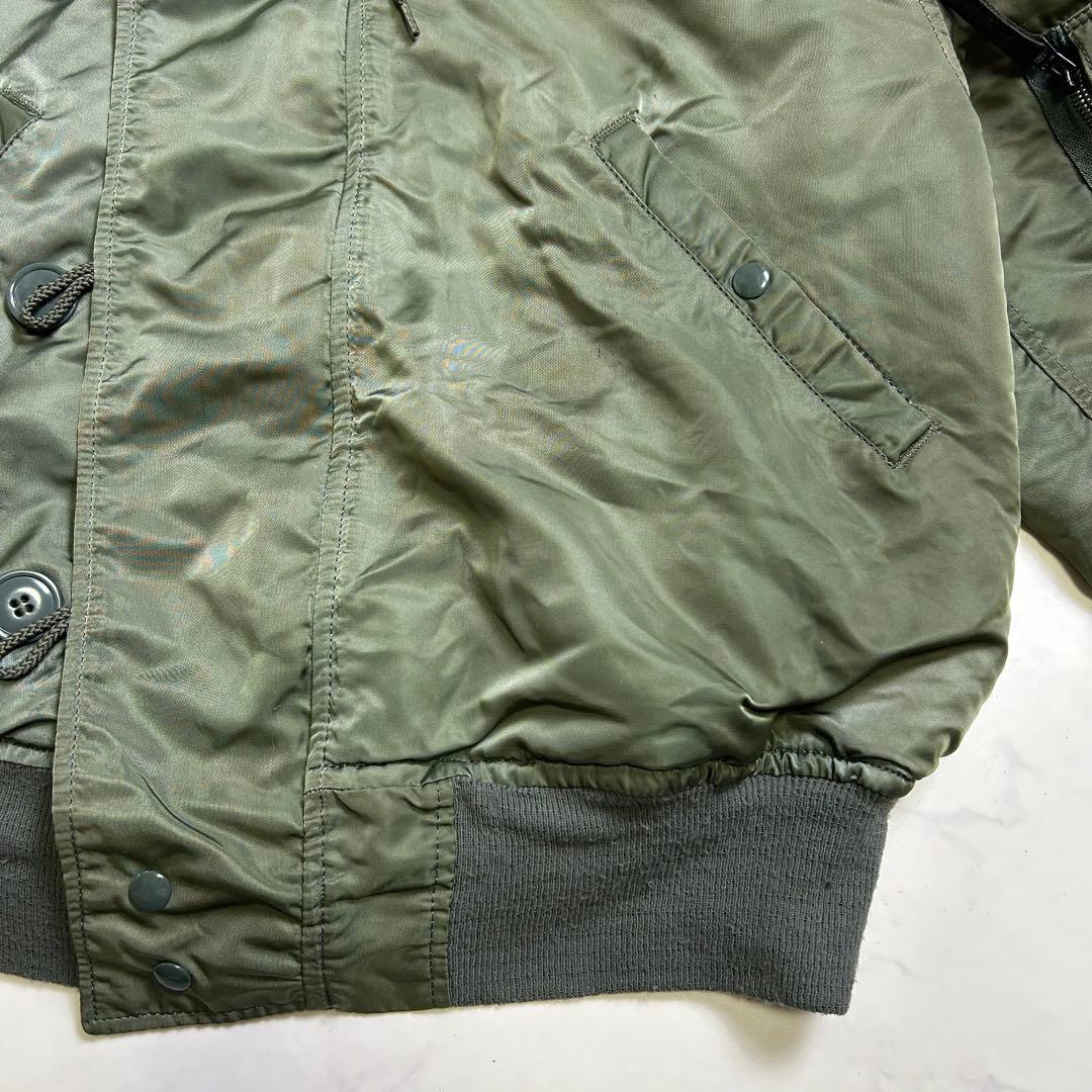 【USA製】90s アルファインダストリーズ N-2B フライトジャケット L