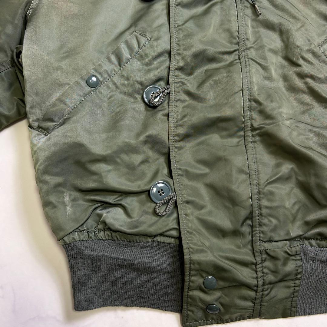 【USA製】90s アルファインダストリーズ N-2B フライトジャケット L