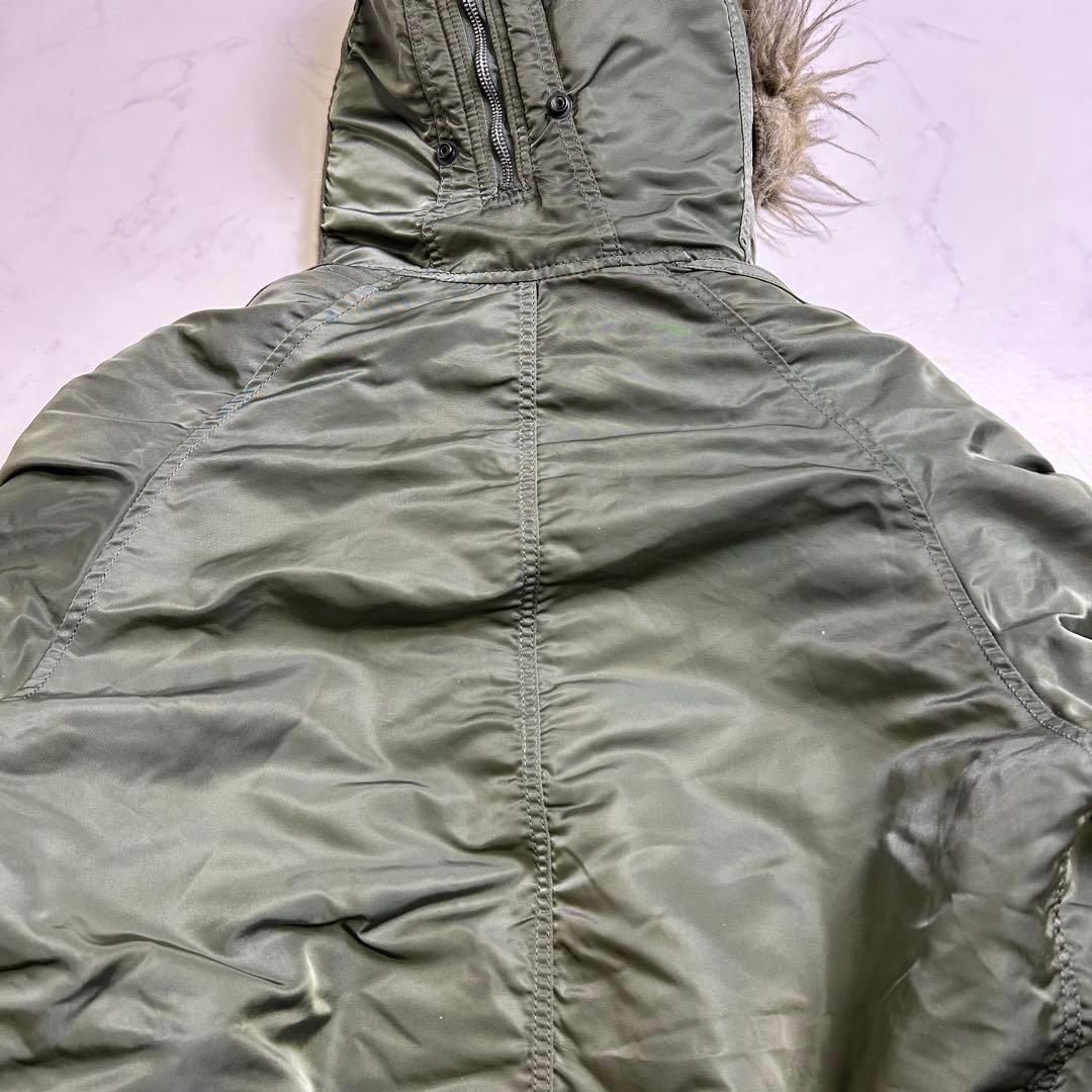 【USA製】90s アルファインダストリーズ N-2B フライトジャケット L