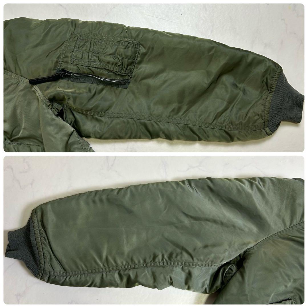 【USA製】90s アルファインダストリーズ N-2B フライトジャケット L