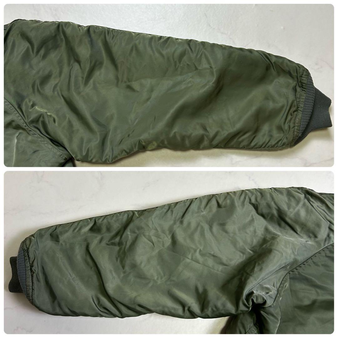 【USA製】90s アルファインダストリーズ N-2B フライトジャケット L