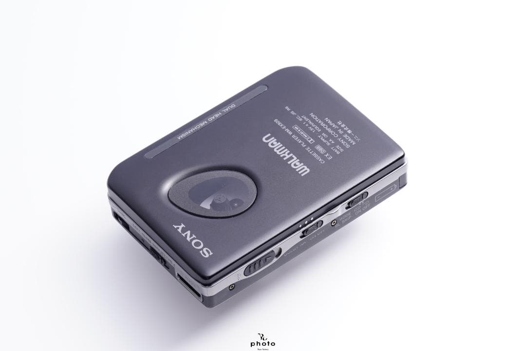 ポータブルプレーヤー SONY WALKMAN DUAL HEAD WM-EX909 BLACK