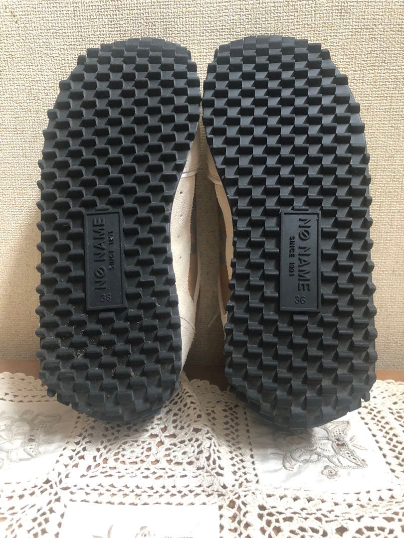 NO NAME ベージュ/ブラウン スニーカー