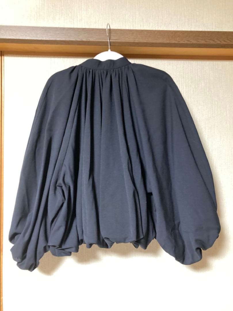 Ameri BALLOON SHORT BLOUSON ネイビー Sサイズ