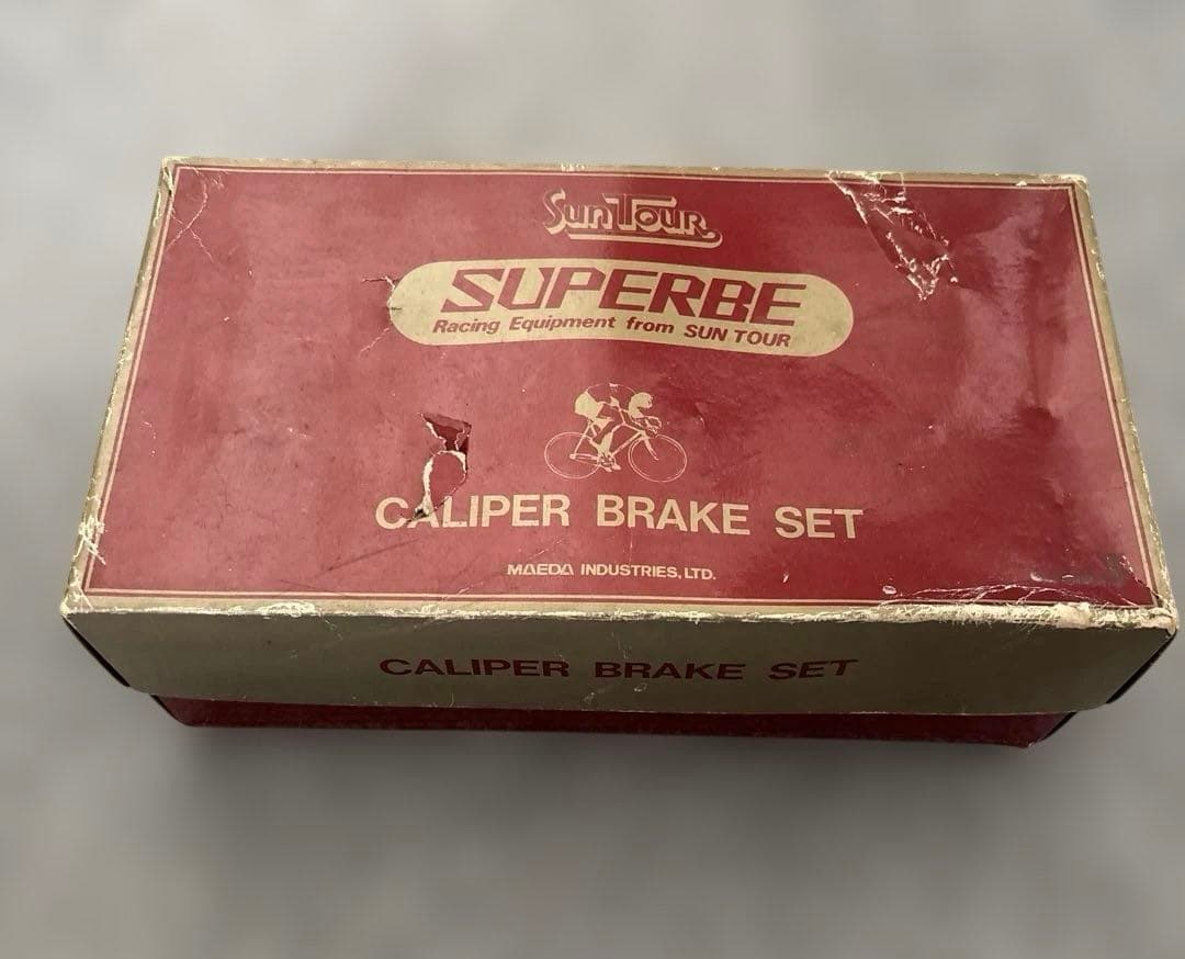 SUNTOUR SUPERBE PRO キャリパーブレーキセットブラックゴールド