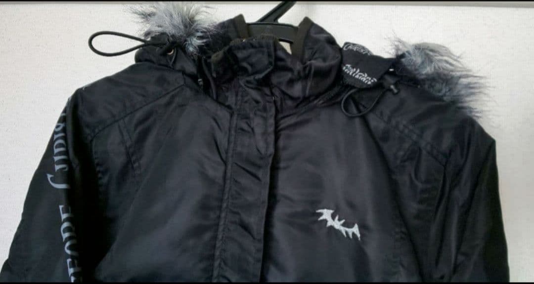 美品 Disney ナイトメアビフォアクリスマス　アウター　ブルゾン　ブラック