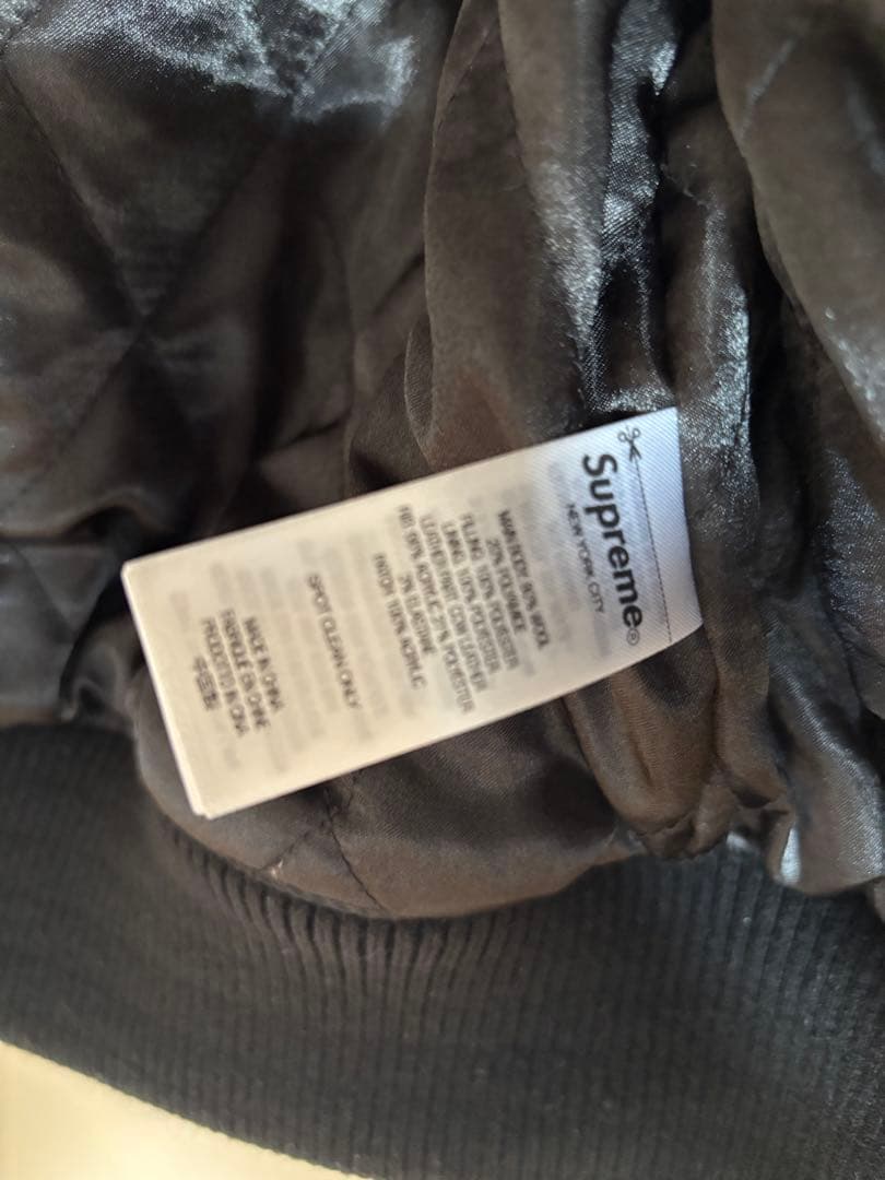 SUPREME ミッキーマウス スタジャン XL