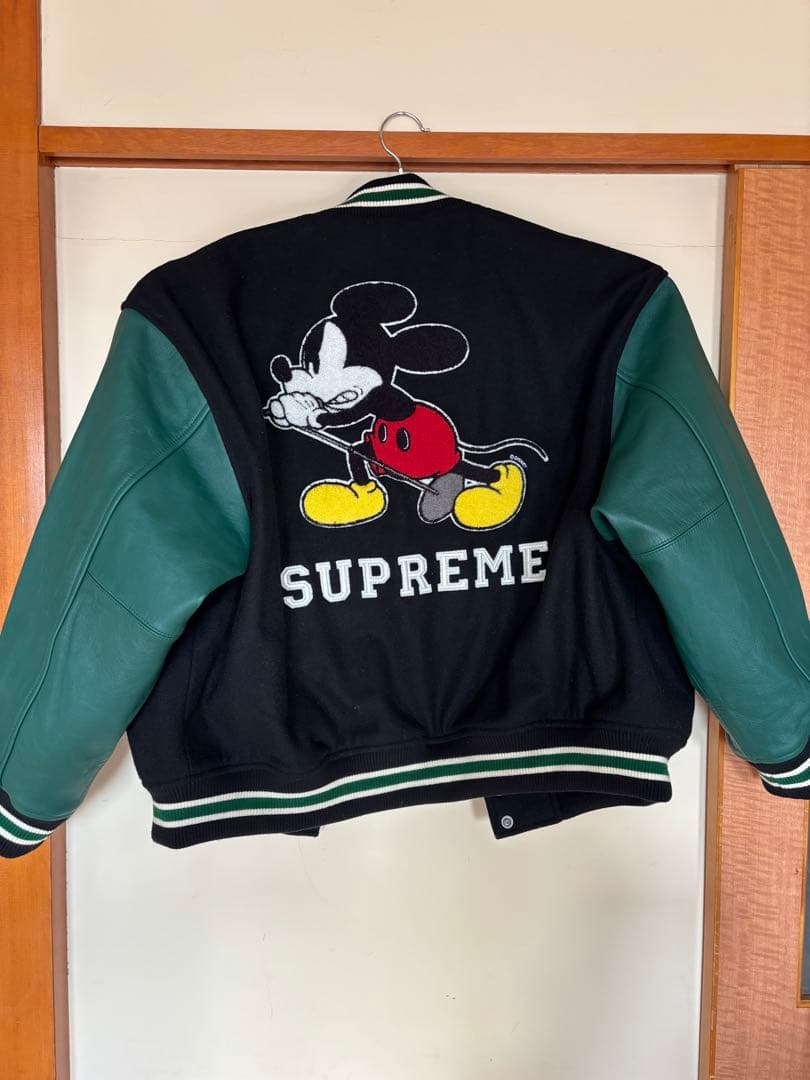 SUPREME ミッキーマウス スタジャン XL