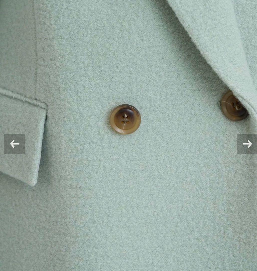 ヤヌーク　ミントグリーン テーラードジャケット