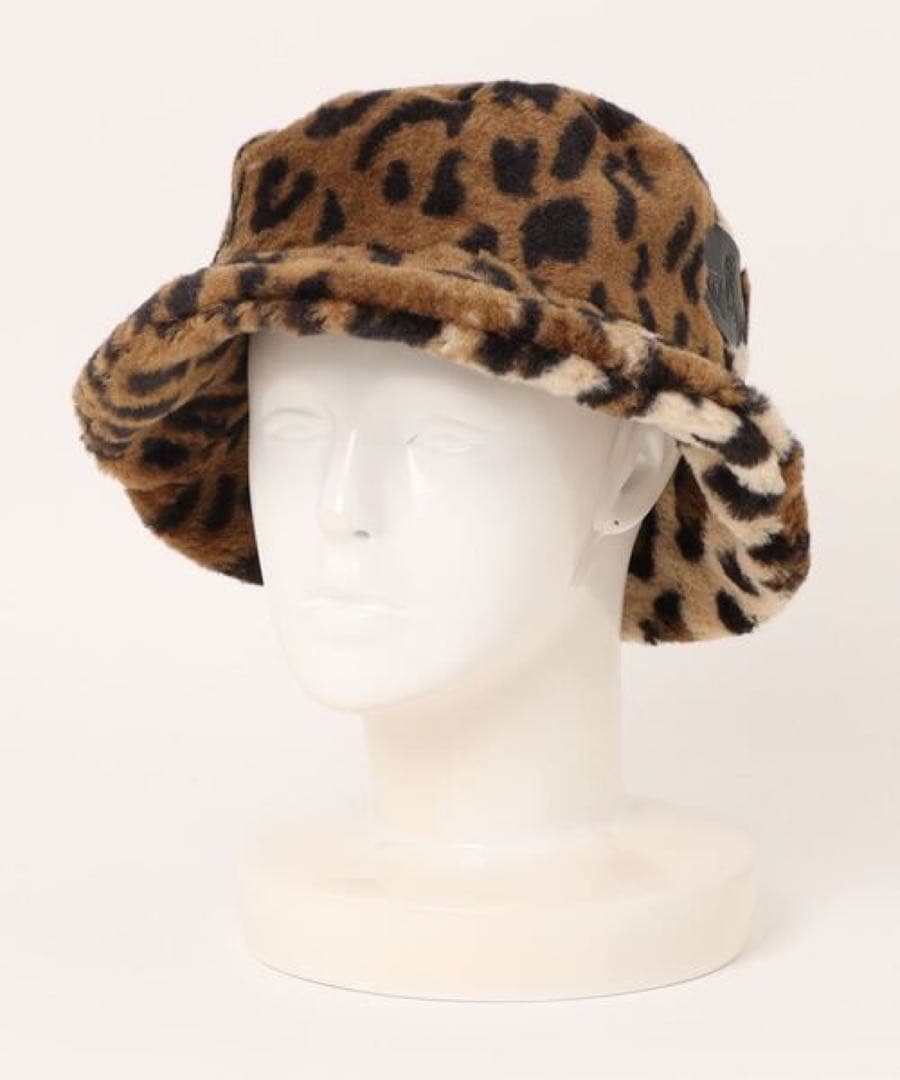Vivienne Westwood レオパード バケットハット ファー素材