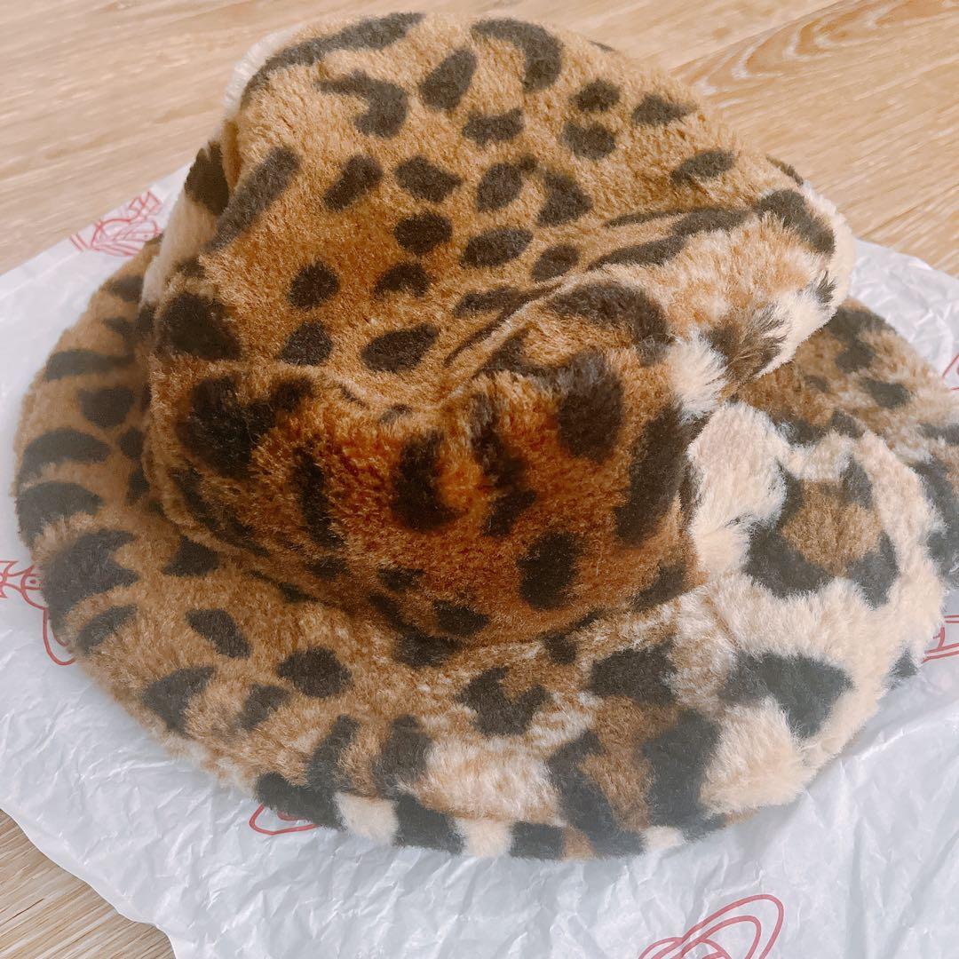 Vivienne Westwood レオパード バケットハット ファー素材