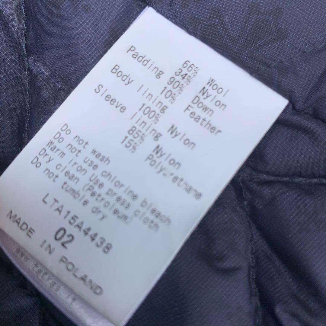 極美品♡TATRAS　DIAMANTE 　ウール ダウンチェスターコート