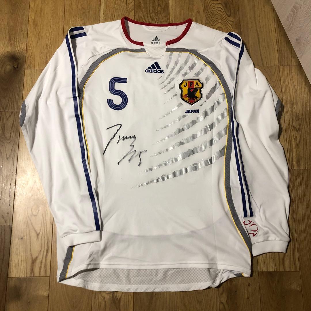 2006年日本代表　宮本恒靖実使用ユニホーム