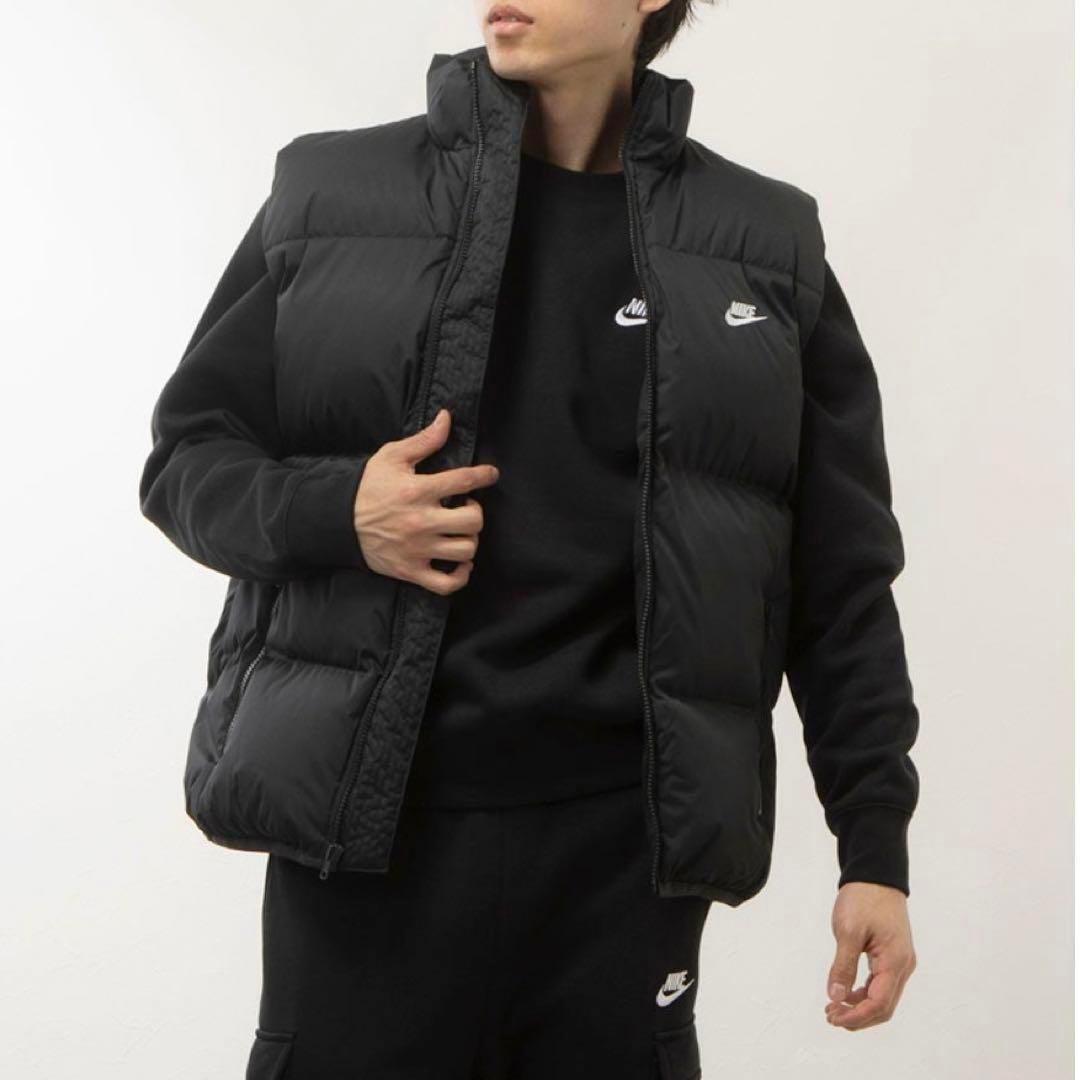 ナイキ プリマロフト ウォーター リペレント パファー ベスト ブラック 2XL