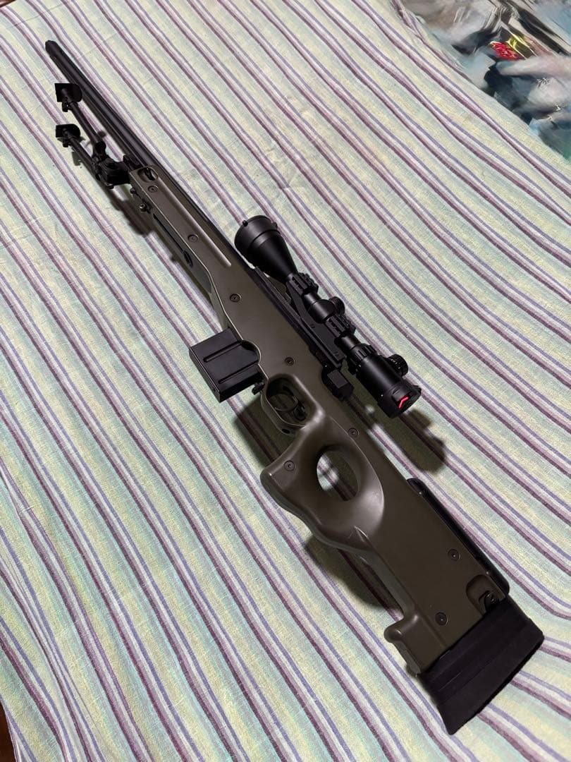 東京マルイ L96 AWS カスタムバレル 3-9×59スコープ＆バイポッド