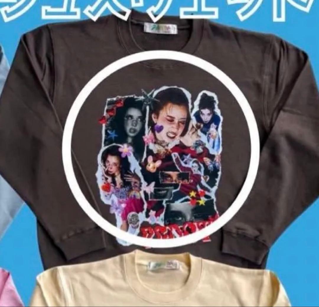 RE. 仲里依紗 RIISAコラージュスウェット ブラック 即購入⭕️