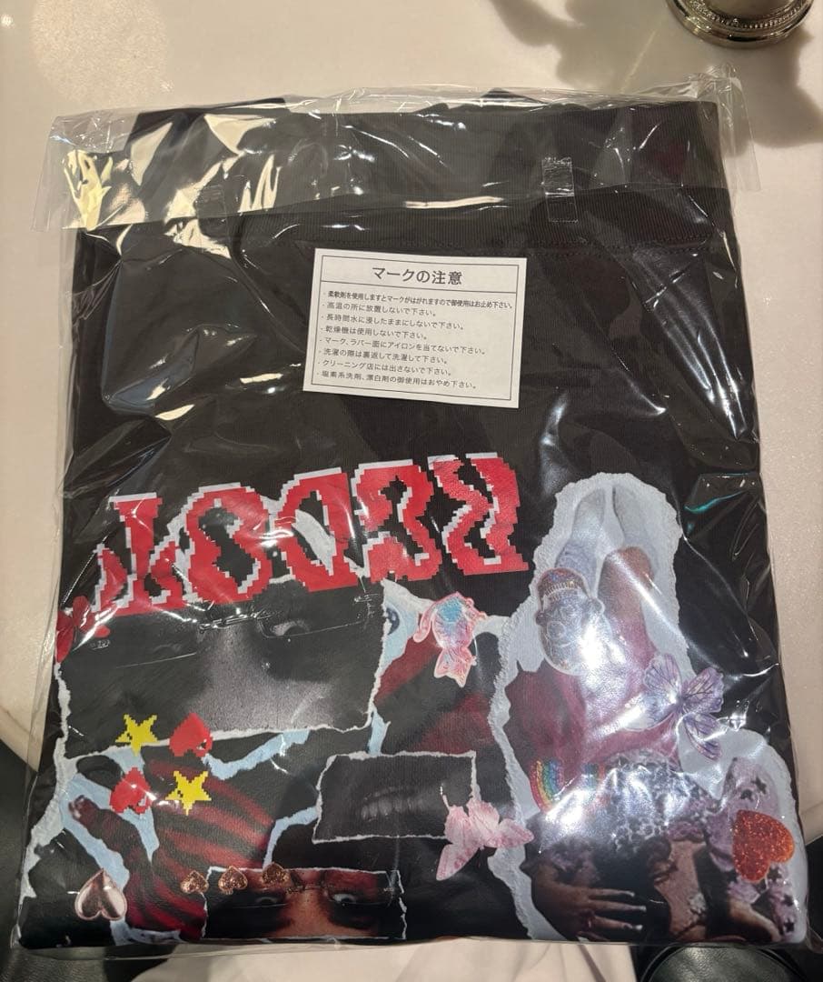 RE. 仲里依紗 RIISAコラージュスウェット ブラック 即購入⭕️