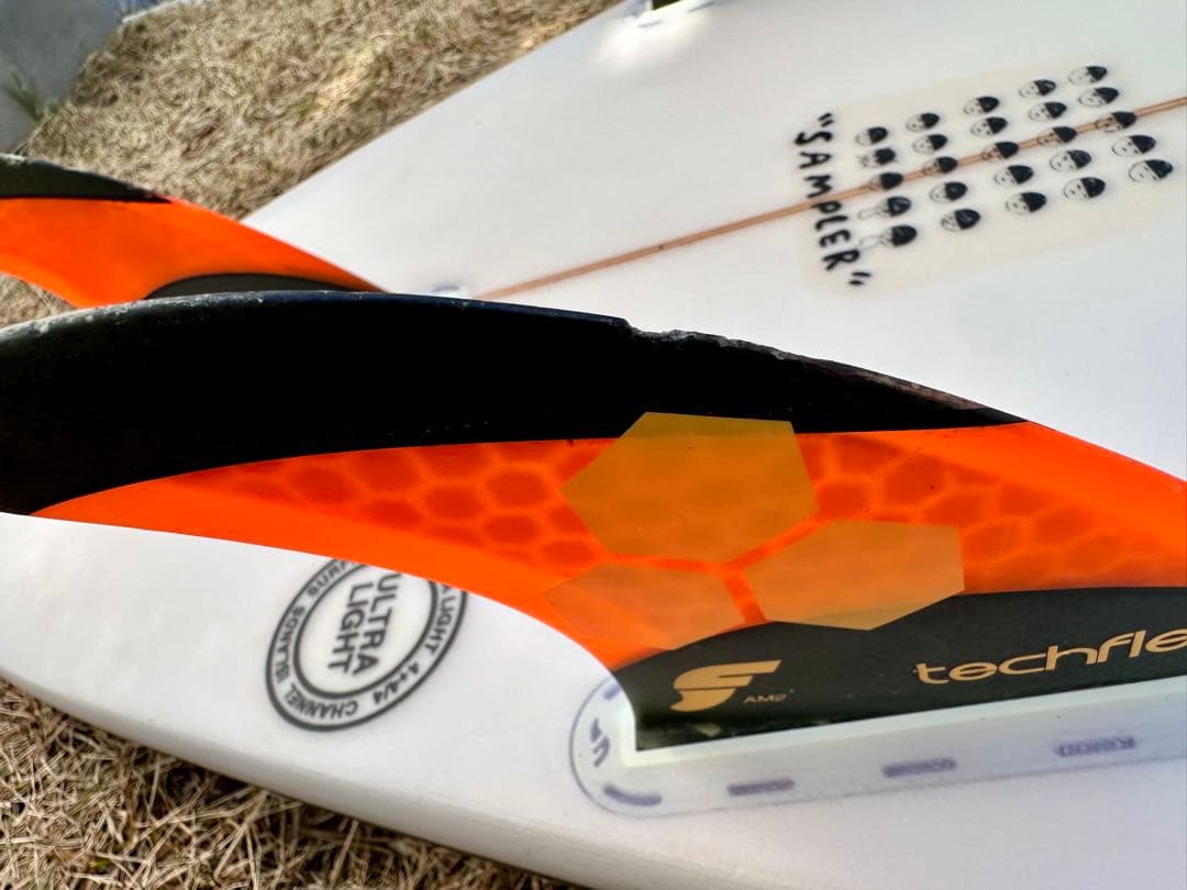 アルメリック　サンプラー　6'2 (37.8L) 高級フィン・ケース付